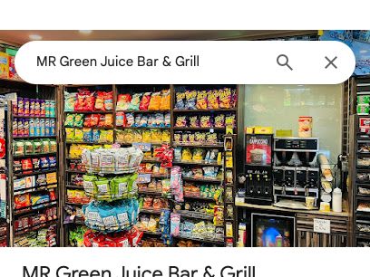 Mr Green Juice Bar & Grill location