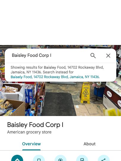 Baisely Food location