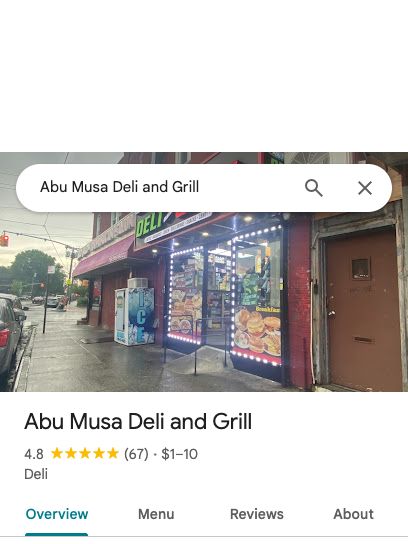 Abu Musa Deli & Grill location